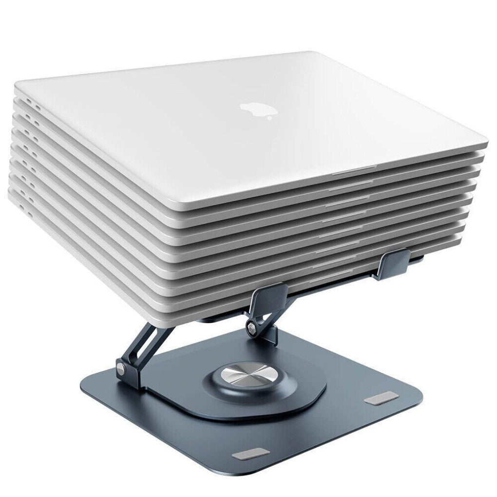 Metal Portable Laptop Tablet Stand Riser Bracket Adjustable Holder For Desk Home Office