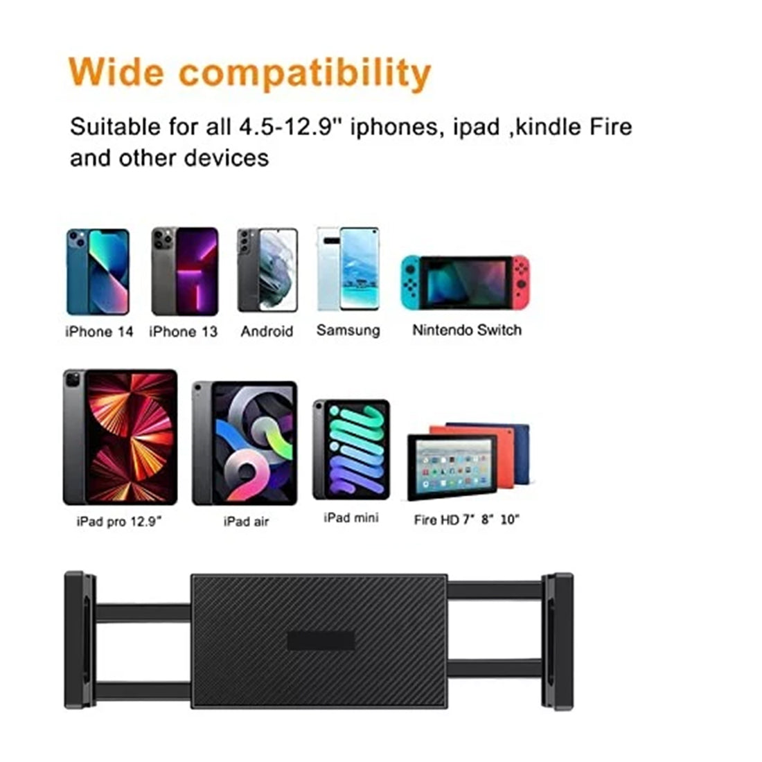 NEW 360° Universal Adjustable Floor Stand Holder For iPad/Tablet/Phone