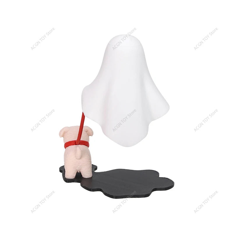 😱3D Printed Ghost Walking Dog Night Light LED Warm Lamp Halloween Desktop Gift🔥