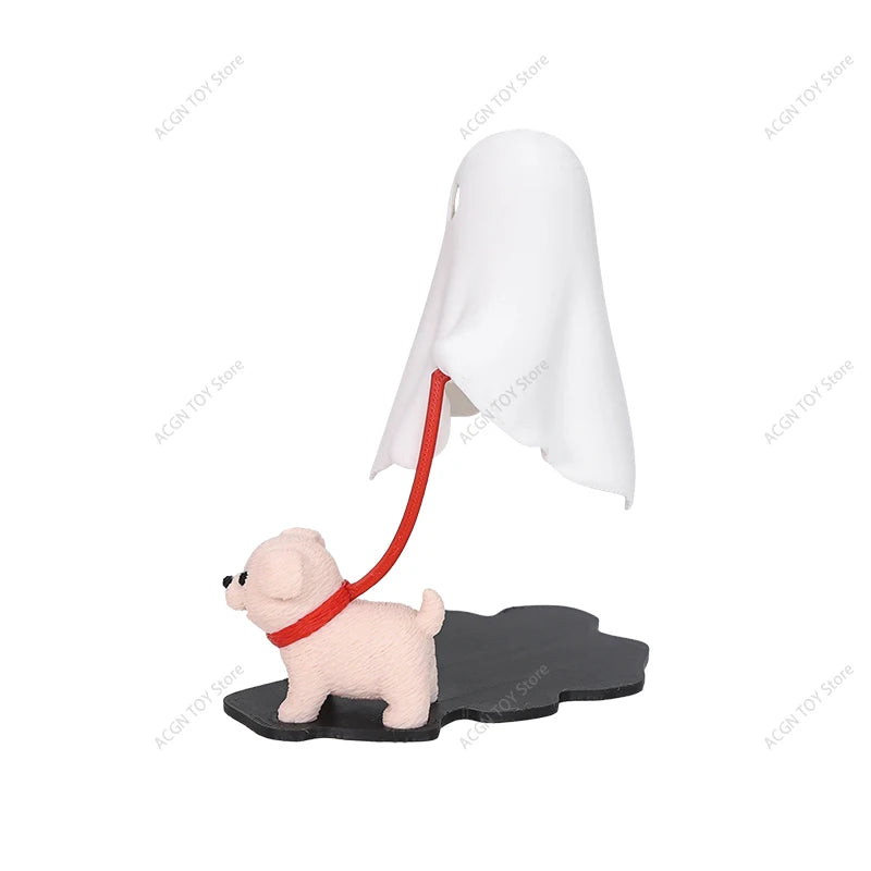 😱3D Printed Ghost Walking Dog Night Light LED Warm Lamp Halloween Desktop Gift🔥