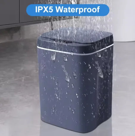 16L Smart Sensor Trash Can - Touchless Automatic Waste Bin for Kitchen & Bathroom Recycling