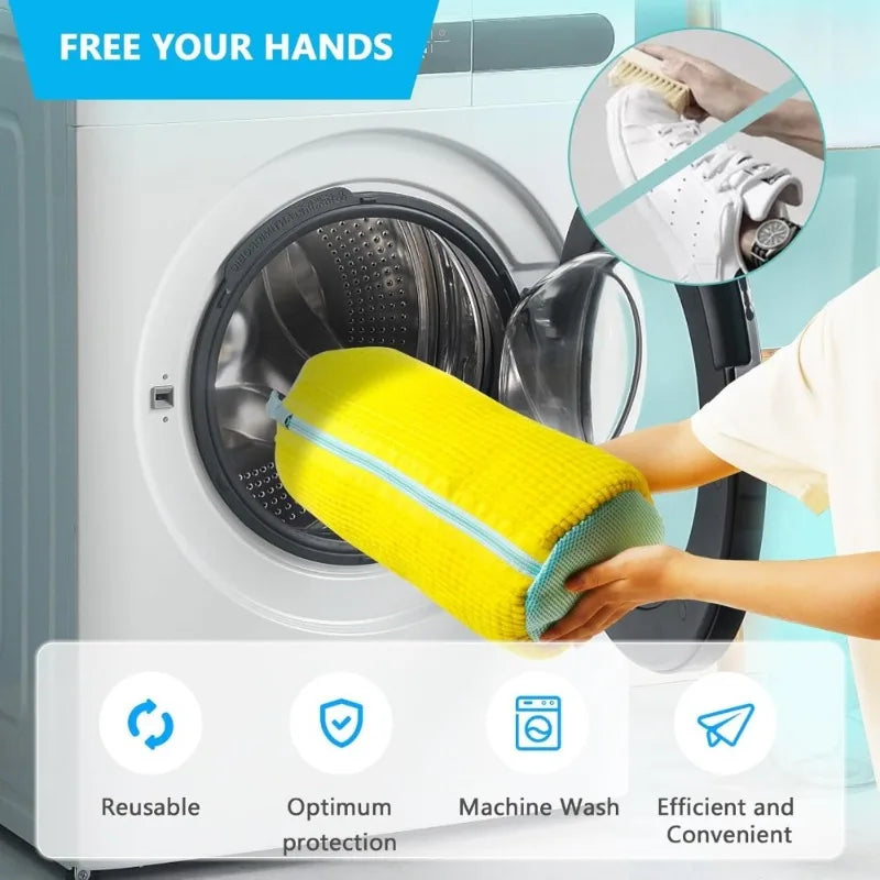Durable Shoe Washing Machine Laundry Bag for All Shoes