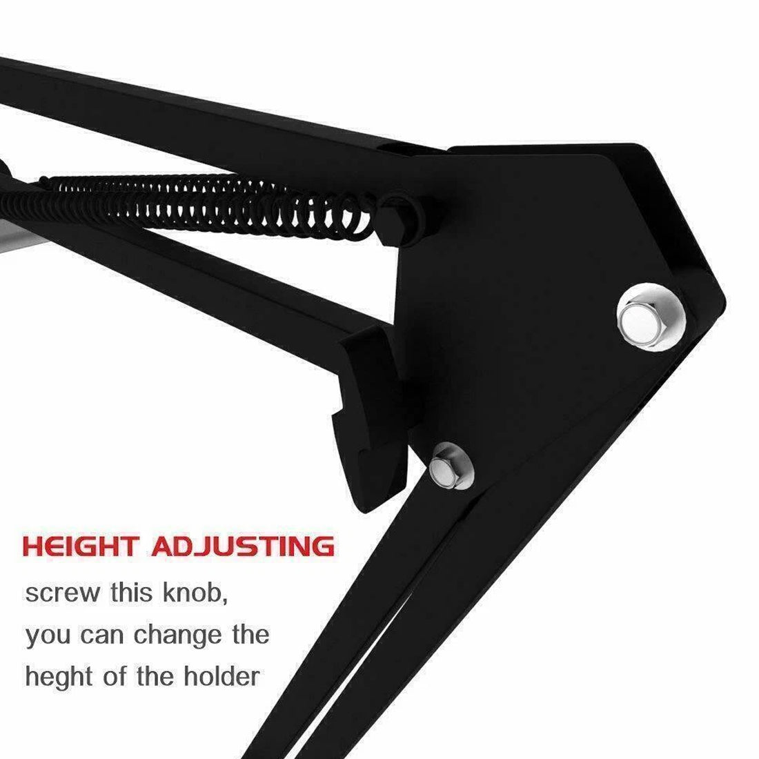 NEW 360° Universal Adjustable Floor Stand Holder For iPad/Tablet/Phone