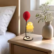 👻🕷️Spooky Ghost Night Light Halloween Vibe Cute Ghost Ornament LED💖
