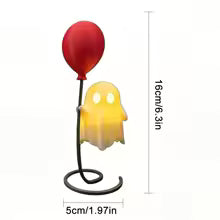 👻🕷️Spooky Ghost Night Light Halloween Vibe Cute Ghost Ornament LED💖